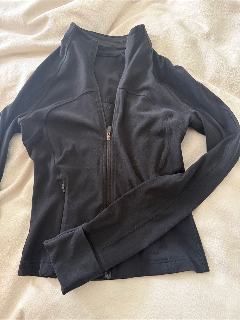 lululemon athletica Black Women's Full-Zip Athletic Jacket